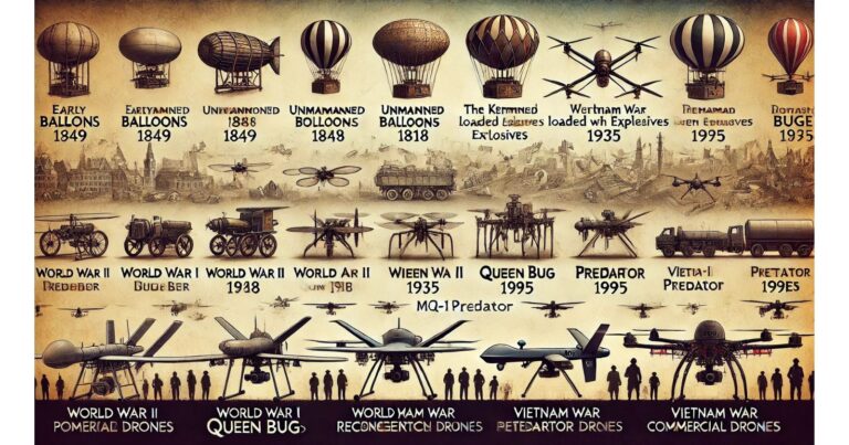 history of drones